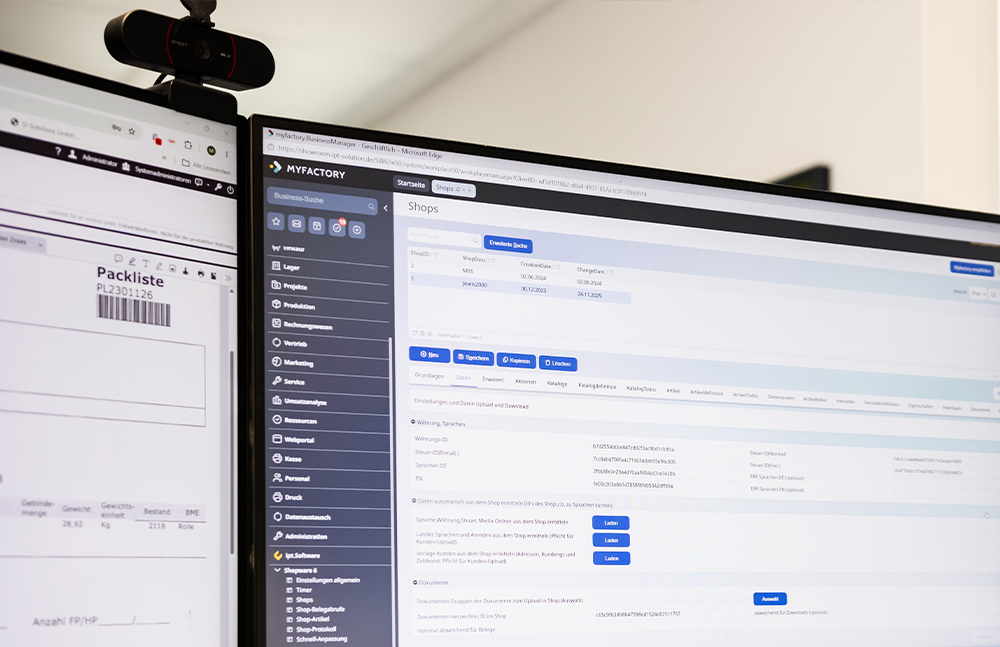 ipt.ShopwareConnect für Myfactory