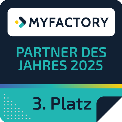 MyFactory Partner des Jahres 2025 - Platz 3